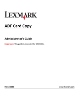Lexmark MX6500e 6500e Administrator's Manual