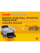Kodak 8500 User manual