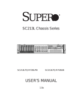 Supermicro SuperO SC213LTQ-R720LPB User manual