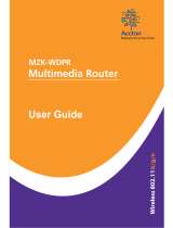 Qisda MZK-WDPR User manual