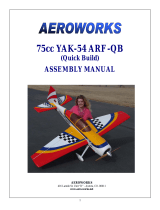 AeroWorks 75cc YAK-54 ARF-QB Assembly Manual