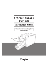 Duplo DBM-120 User manual