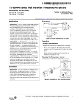 Johnson Controls TE-631xM Installation guide