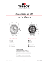 Tissot Chronographs G15 User manual