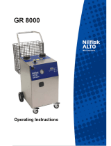 Nilfisk-ALTO GR 8000 Operating Instructions Manual