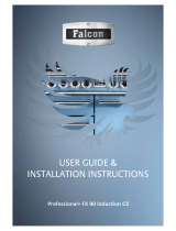 Falcon Professional+ FX 90 Induction G5 User's Manual & Installation Instructions