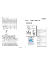 Haier HW-D1050TVE User manual