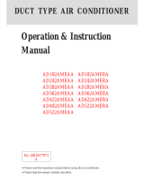Haier AD362AMEAA Operation And Instruction Manual