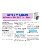 Disc Makers ReflexUltra Quick start guide