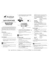 Ruckus Wireless MediaFlex 7811 Quick Setup Manual