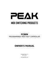 PEAK FCB8N Owner's manual