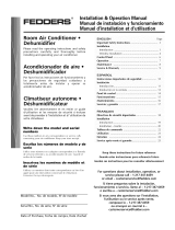 Fedders MEP09D2BC0B Installation & Operation Manual