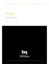 bq Witbox User manual