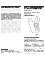 Conairphone SW234 Owner's manual