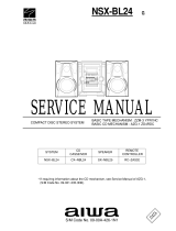 Aiwa CX–NBL24 User manual