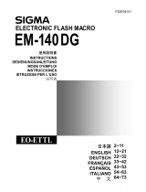 Sigma EM-140 DG User manual