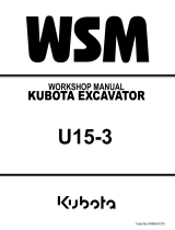 Kubota u15-3 Workshop Manual