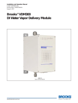 Brooks VDM300 Operating instructions