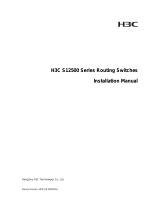 H3C S12500 Series Installation Instructions Manual