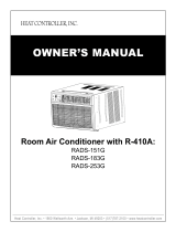 Heat Controller RADS-183G Owner's manual