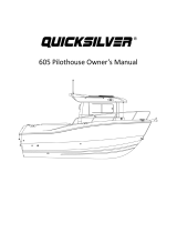 Quicksilver 555 Pilothouse Owner's manual