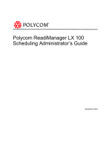 Polycom ReadiManager LX 100 Administrator's Manual