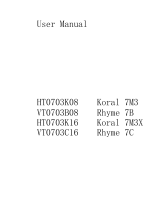 Hyundai VT0703C16 User manual
