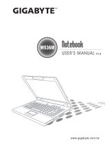 Gigabyte W536M User manual