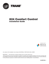 Trane 824 Comfort Control User manual