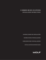 Wolf ICBSO30-2U/S User manual