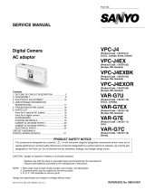 Sanyo VPC-J4EXBK User manual
