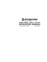 Stoelting 2217GA User manual