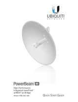 Ubiquiti Networks Power beam PBE-5AC-500 User guide