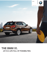 BMW X1 - PRODUCT CATALOGUE Owner's manual