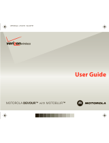 Motorola DEVOUR User manual