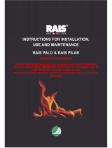 RAIS Pilar Instructions For Installation, Use And Maintenance Manual