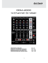 DJ-Tech DDM-3000 User manual