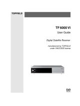 Topfield TF 5000 Fe User manual
