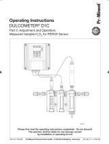 ProMinent DULCOMETER D1C Operating Instructions Manual