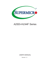 Supermicro A2SDi-8C-HLN4F User manual