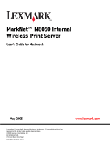 Lexmark N8050 User manual