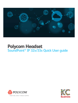 Polycom SoundPoint IP 32x Quick User Manual