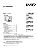Sanyo VAR-GA4U User manual