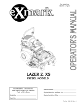 Exmark Laser Z XS User manual