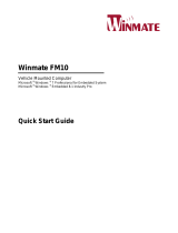 Winmate FM08 Quick start guide