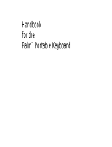 Palm Mobile Internet Kit Owner's manual