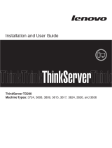 Lenovo ThinkServer TD200 User manual