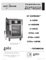 Alto-Shaam CT Express Combitherm CTX4-10EVH Technical & Service Manual