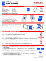 Microdia SD Operating instructions
