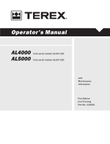 Terex RL4000 User manual
